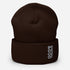Basketball &God Smoke Cuffed Beanie